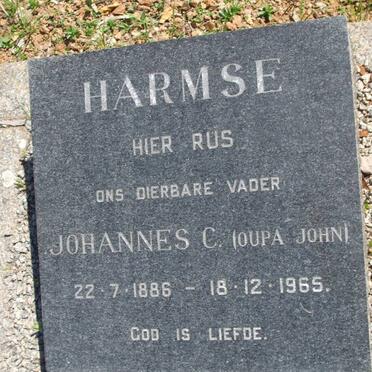 HARMSE Johannes C. 1886-1965