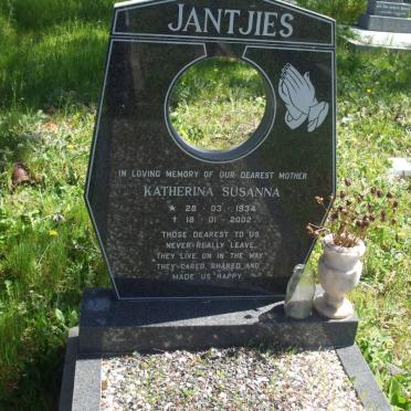 JANTJIES Katherina Susanna 1934-2002