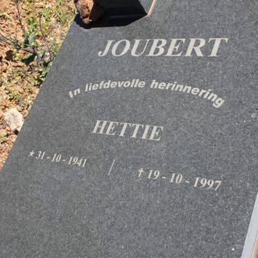 JOUBERT Hettie 1941-1997
