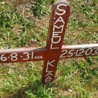 KLAAS Sameul 1931-2003