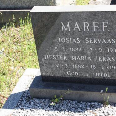MAREE Josias Servaas 1882-1939 &amp; Hester Maria ERASMUS 1882-1959