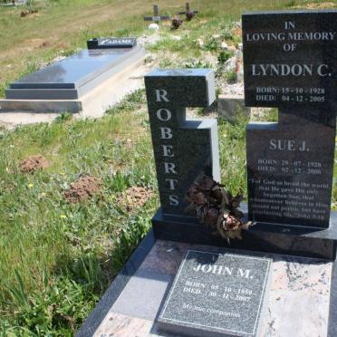 ROBERTS Lyndon C. 1928-2005 &amp; Sue J. 1928-2006 :: ROBERTS John M. 1959-2007