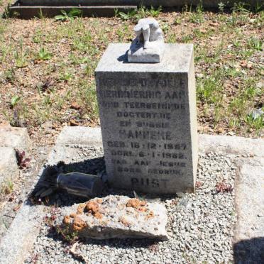 RUST Hanneke 1957-1962