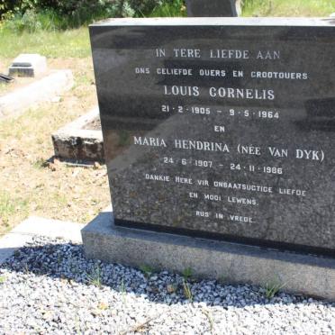 SWART Louis Cornelius 1905-1964 &amp; Maria Hendrina van DYK 1907-1986