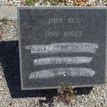 SMIT Willem A. 1928-1977