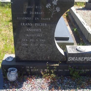 SWANEPOEL Frans Pieter Andries 1919-1976