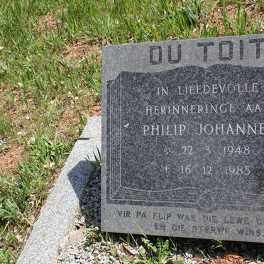 TOIT Philip Johannes, du 1948-1985
