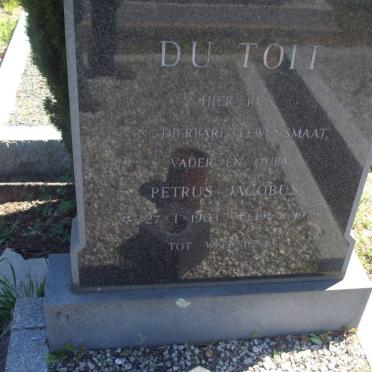 TOIT Petrus Jacobus, du 1903-1979