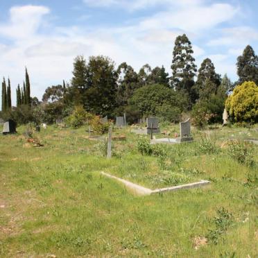 Western Cape, GRABOUW, Main cemetery