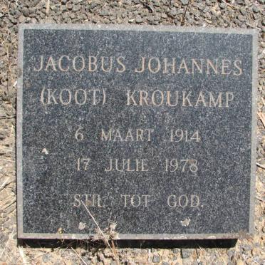 KROUKAMP Jacobus Johannes 1914-1978