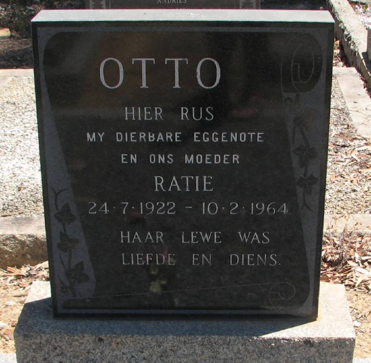 OTTO Ratie 1922-1964