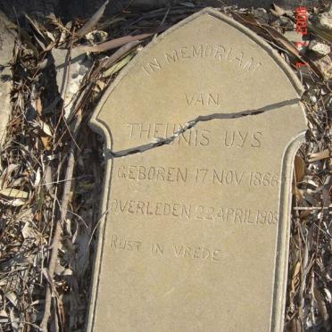 UYS Theunis 1866-1903