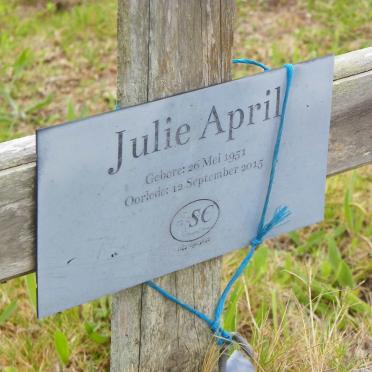APRIL Julie 1951-2015