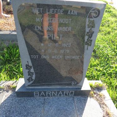 BARNARD Piet 1923-1979