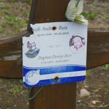 BUIS Jacob Andries 1940-2018 &amp; Daphne Doreen 1937-2013