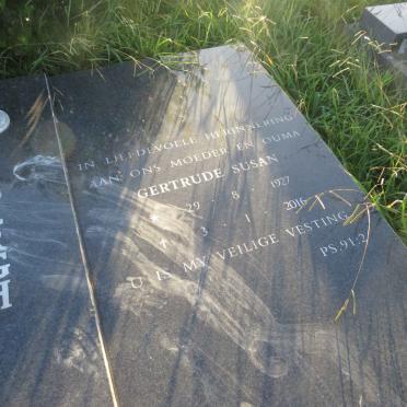 BERGH Gertrude Susan 1927-2016