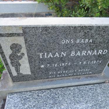 BARNARD Tiaan 1973-1974