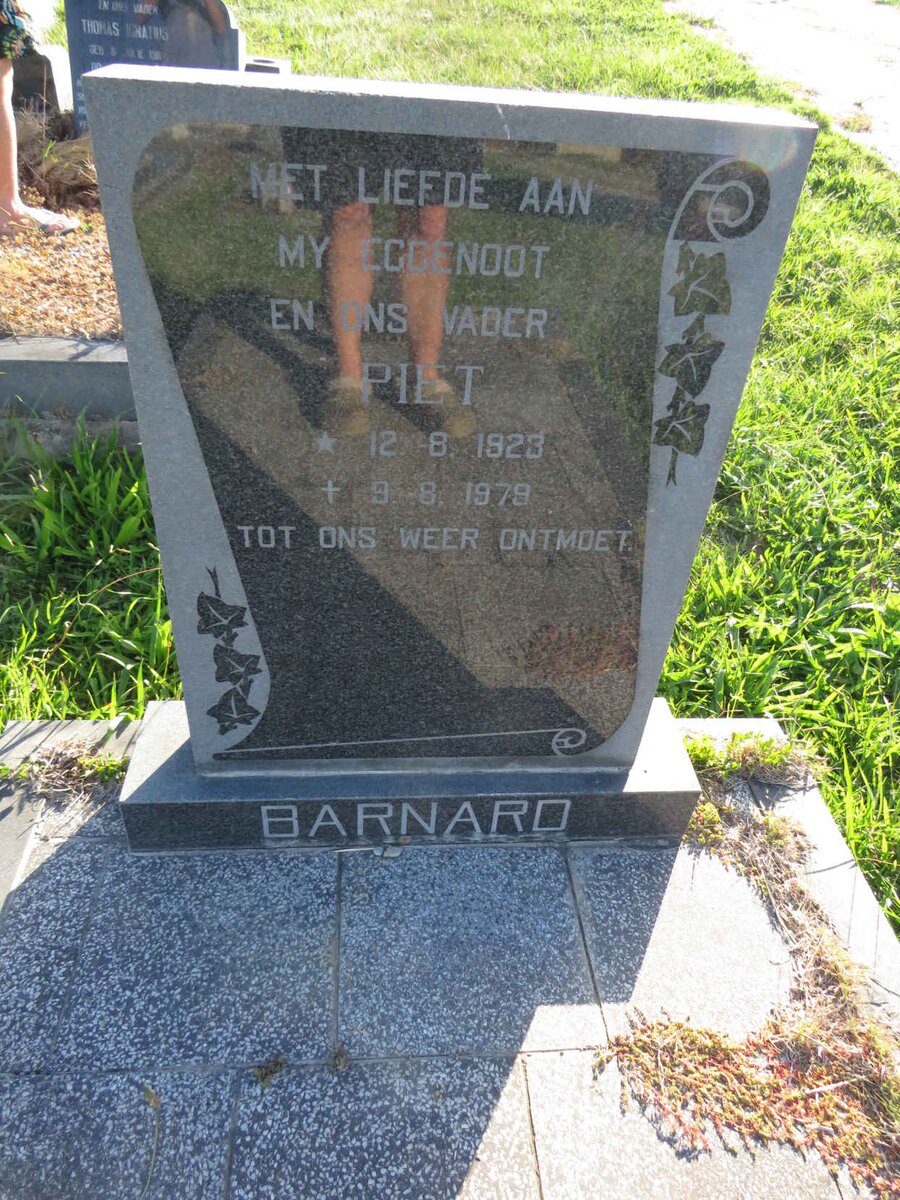 BARNARD Piet 1923-1979