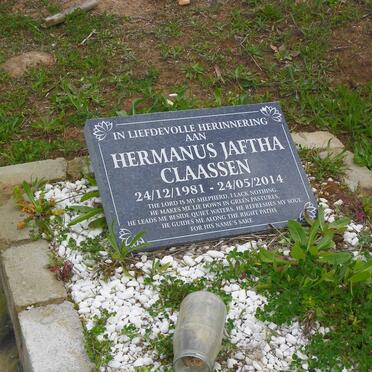 CLAASSEN Hermanus Jaftha 1981-2014
