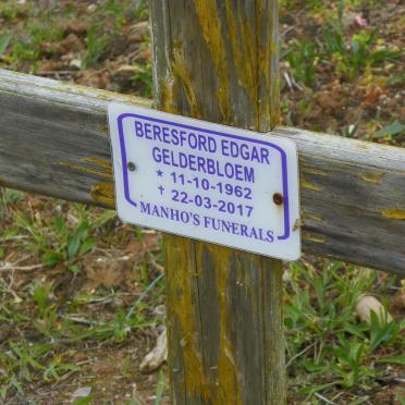 GELDERBLOEM Berisford Edgar 1962-2017