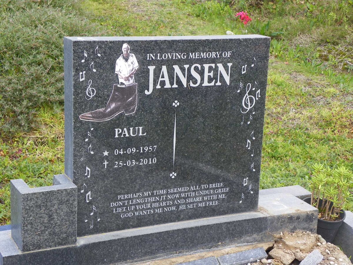 JANSEN Paul 1957-2010