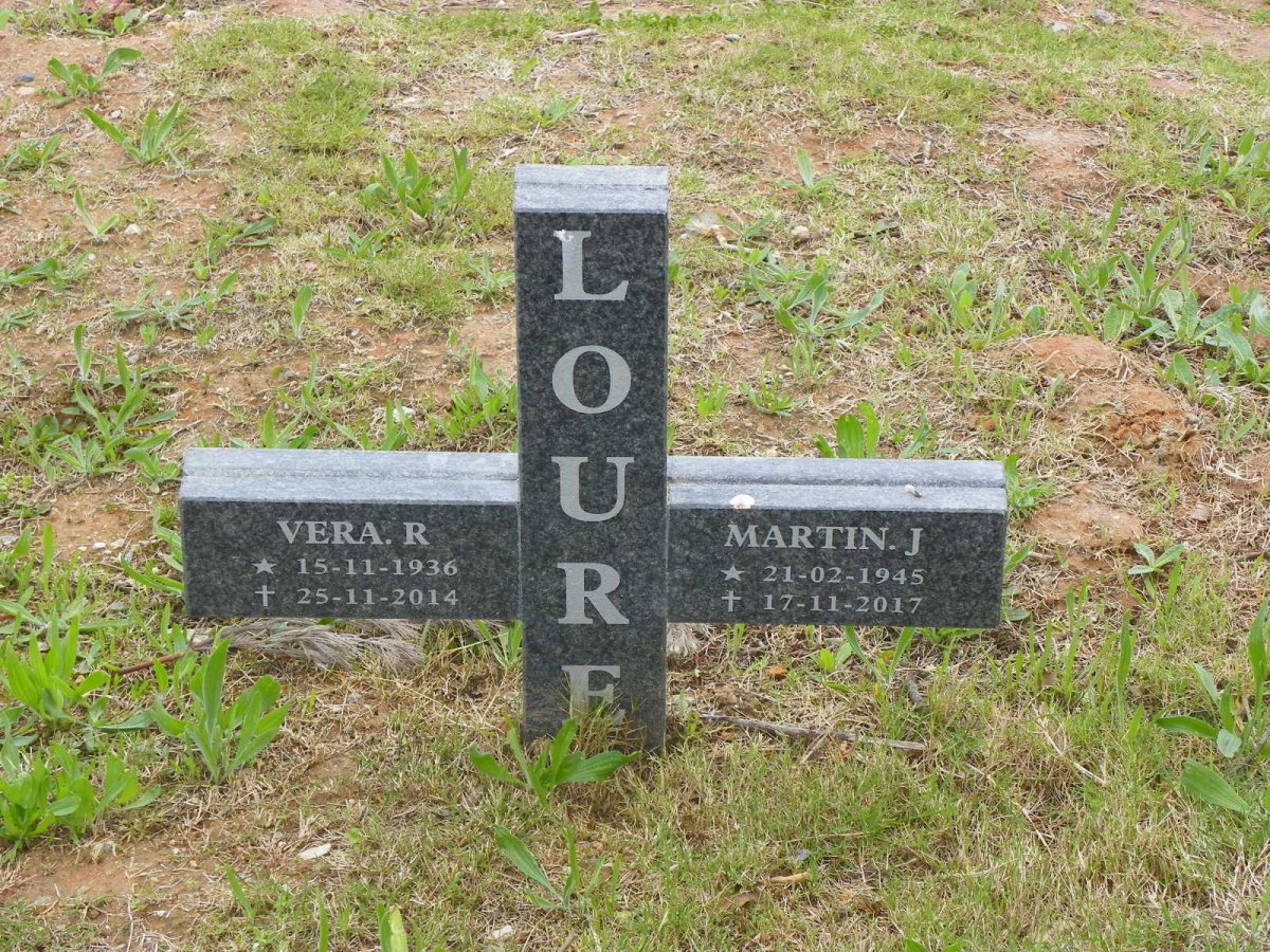 LOURE Martin J. 1945-2017 &amp; Vera R. 1936-2014