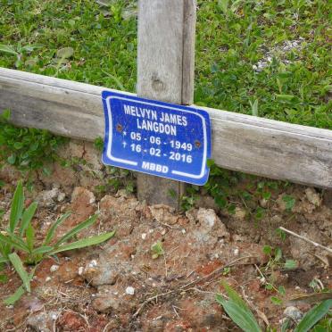 LANGDON Melvyn James 1949-2016