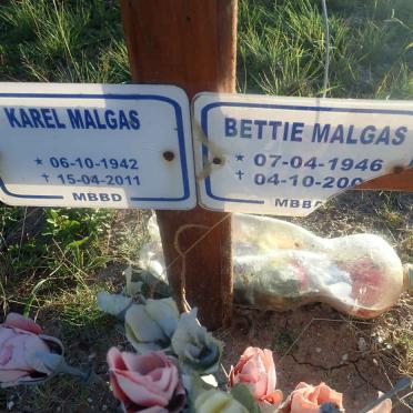 MALGAS Karel 1942-2011 &amp; Bettie 1946-20??