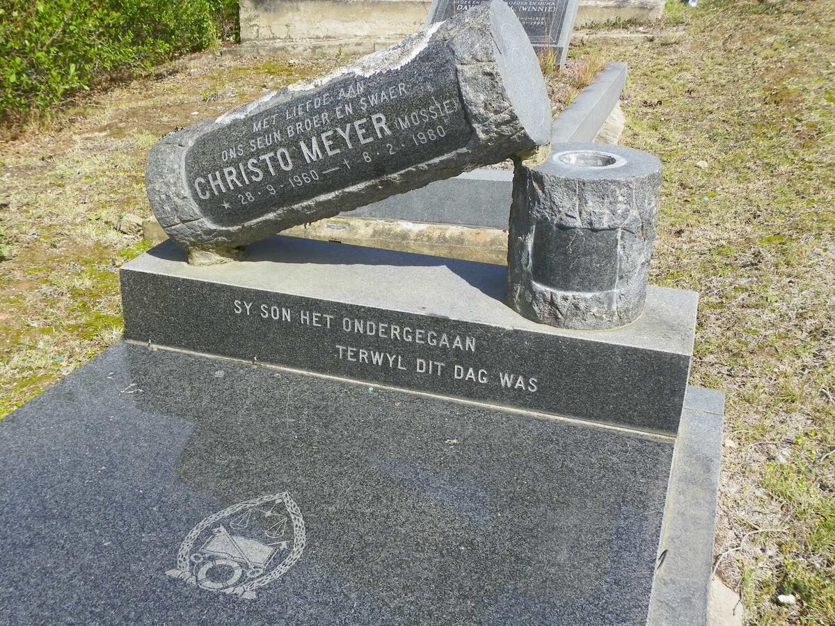 MEYER Christo 1960-1980