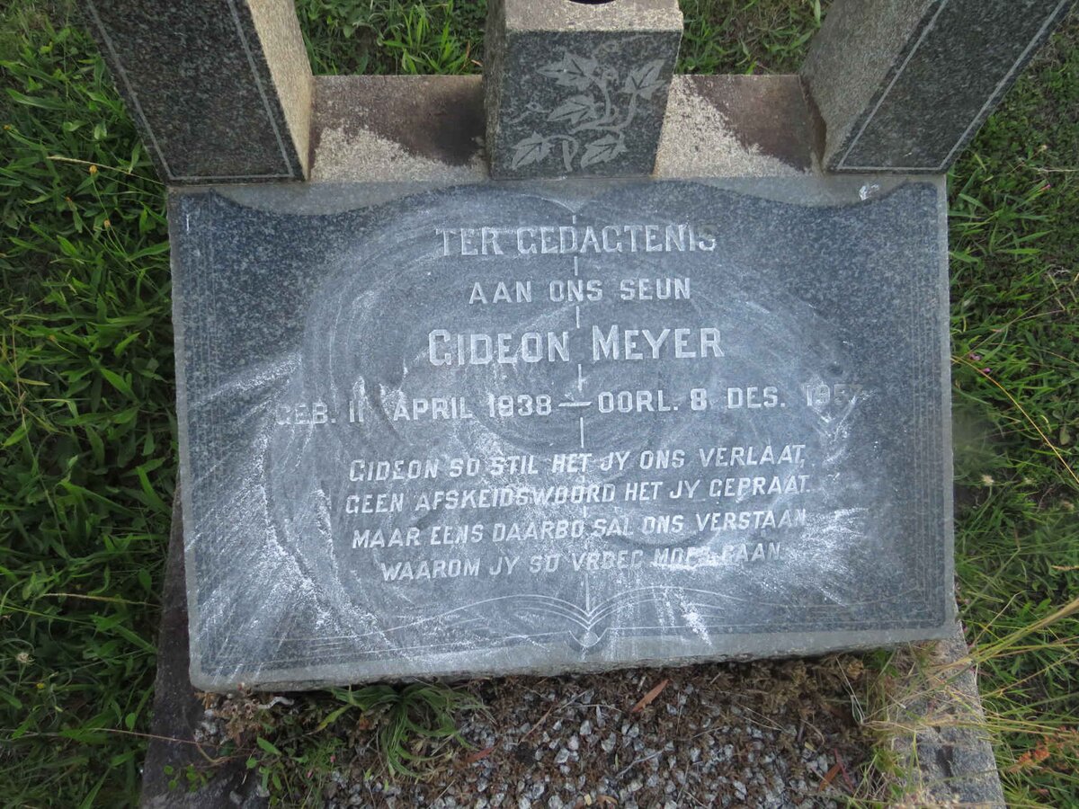 MEYER Gideon 1938-1957