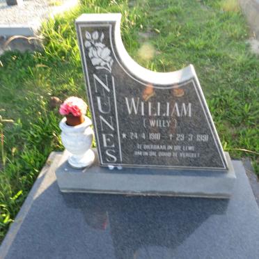 NUNES William 1910-1991