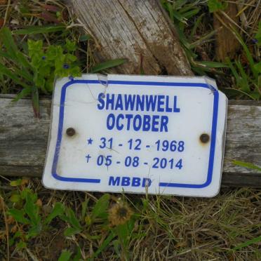 OCTOBER Shawnwell 1968-2014