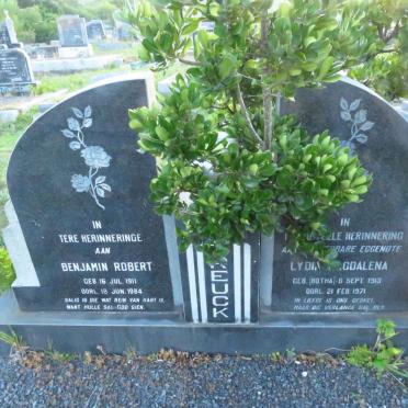 REUCK Benjamin Robert, de 1911-1984 & Lydia Magdalena BOTHA 1913-1971