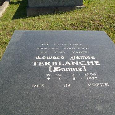 TERBLANCHE Edward James 1906-1957