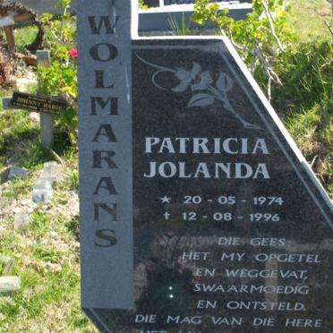 WOLMARANS Patricia Jolanda 1974-1996