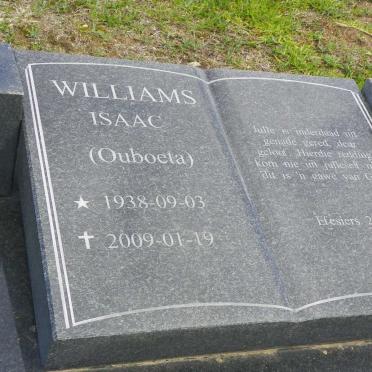 WILLIAMS Isaac 1938-2009