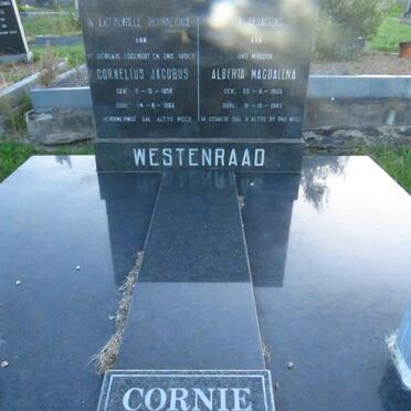 WESTENRAAD Cornelius Jacobus 1898-1969 & Alberta Magdalena 1905-1983 :: WESTENRAAD Cornie 1925-1998 _1
