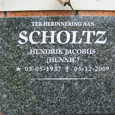 SCHOLTZ Hendrik Jacobus 1937-2009