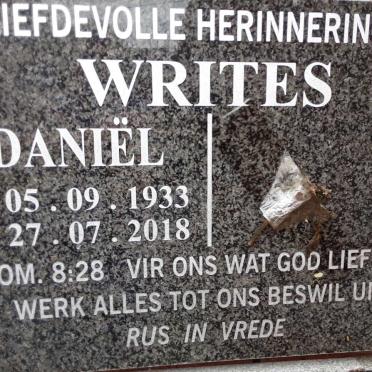 WRITES Daniel 1933-2018