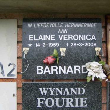 BARNARD Elaine Veronica 1959-2008