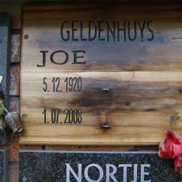 GELDENHUYS Joe 1920-2008