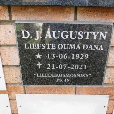 AUGUSTYN D.J. 1929-2021