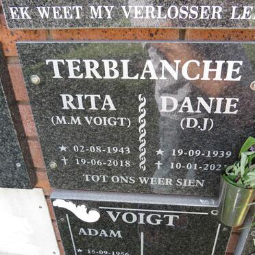 TERBLANCHE D.J. 1939-2021 & M.M. VOIGT 1943-2018