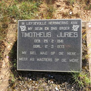 JURIES Timotheus 1941-1973