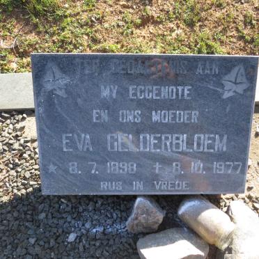 GELDERBLOEM Eva 1898-1977