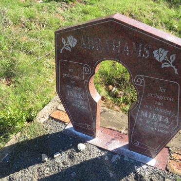 ABRAHAMS Isak 1906-1988 &amp; Mieta 1920-1999