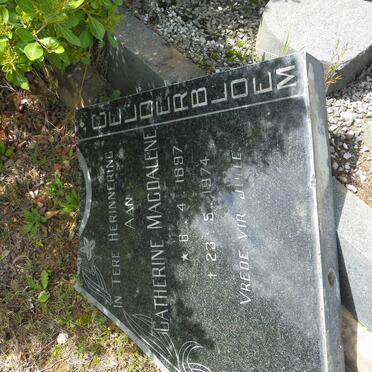 GELDERBLOEM Catherine Magdalene 1897-1974