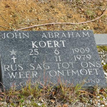 KOERT John Abraham 1909-1979
