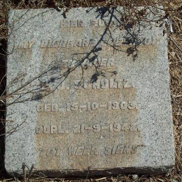 SCHOLTZ I.J. 1903-1942