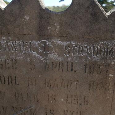 STRYDOM Daniel ? 1937-1938